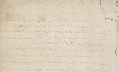 A petition written in faded cursive handwriting on yellowing paper.
